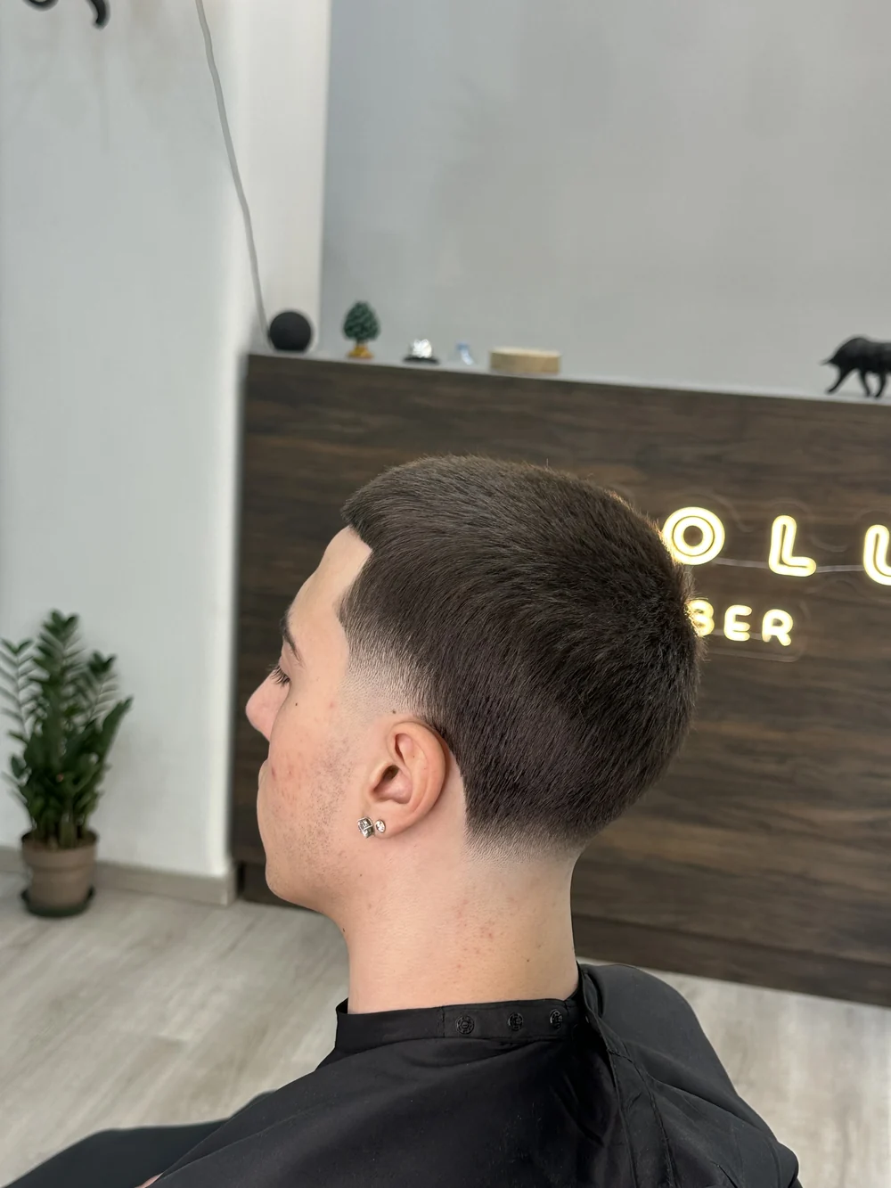 French Crop & Low Taper Fade