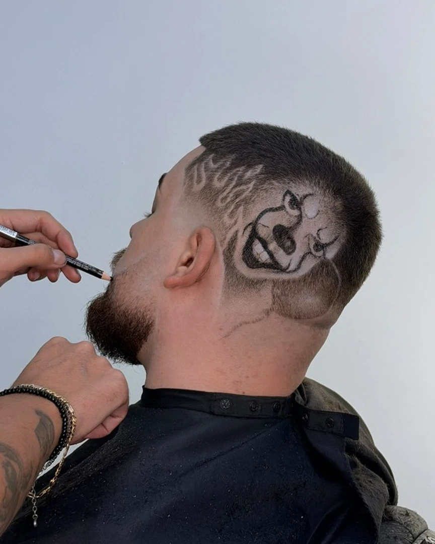 Hair Tattoo & Disegno a Mano Libera — Foto 1