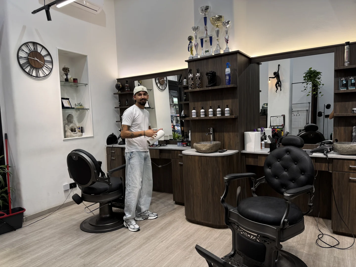 Marco Zappalà titolare di Absolut Barber a Catania